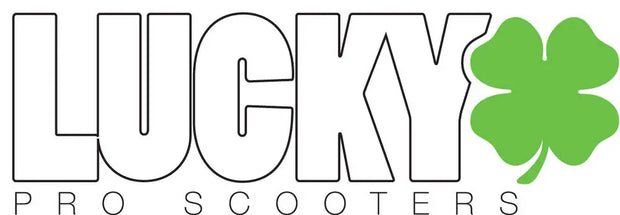 Lucky Blanc – Autocollant