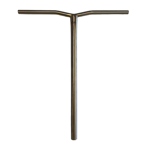 Cabane de la Glisse Guidon Bar Y Titane Oversize HIC SCS Chrome 670 710mm Trottinette Freestyle