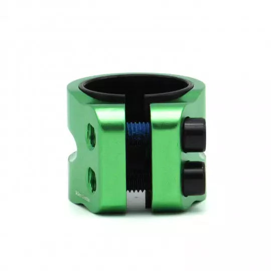 Blunt Freestyle scooter clamp 2-screw Twin Slit Green