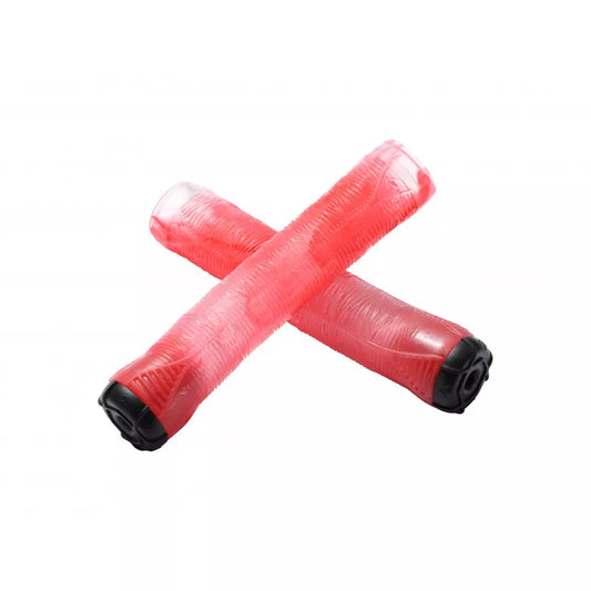 BLUNT Freestyle scooter grips V2 Smoke Transparent red