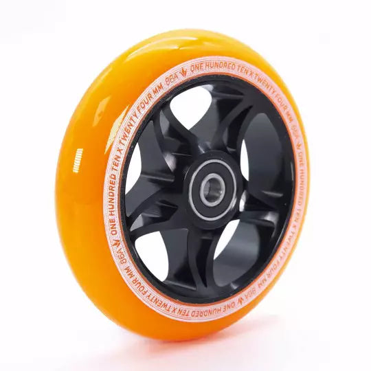 BLUNT Roue S3 Noire Orange 110mm trottinette freestyle