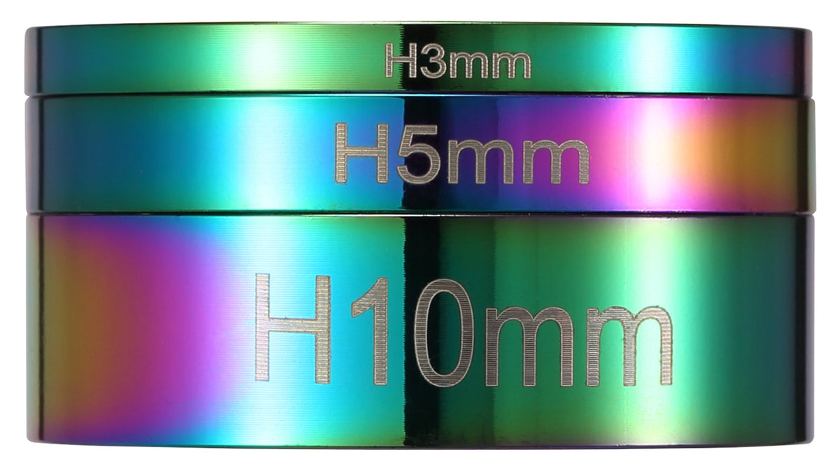 Pack de spacers de guidon Blunt Oil Slick 3 5 10mm