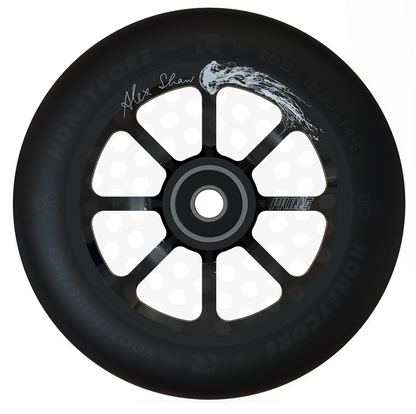 Roue Prime Alex Shaw Jellyfish 110 x 30 mm noire trottinette freestyle