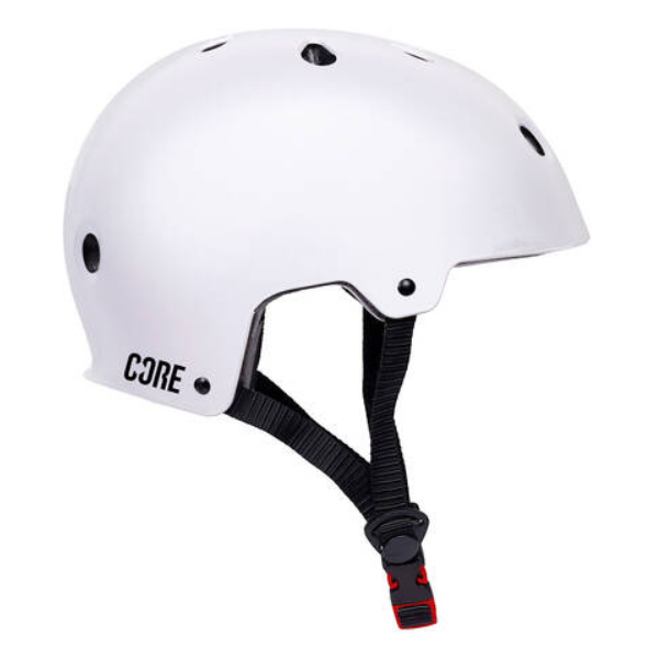 Core Casque action skate Blanc