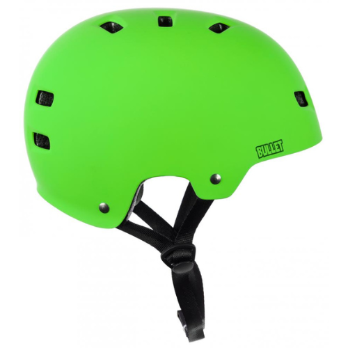 Bullet Deluxe Green Adult Helmet