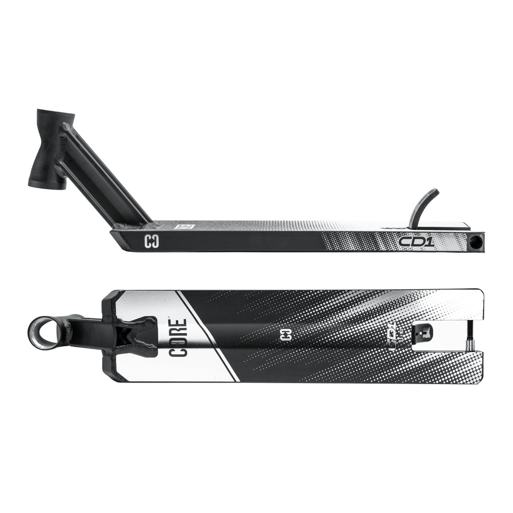 
CORE CD1 Freestyle Scooter Deck Black and Silver — vue 1