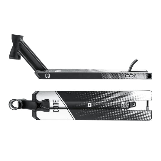 CORE CD1 deck trottinette freestyle noir et argent