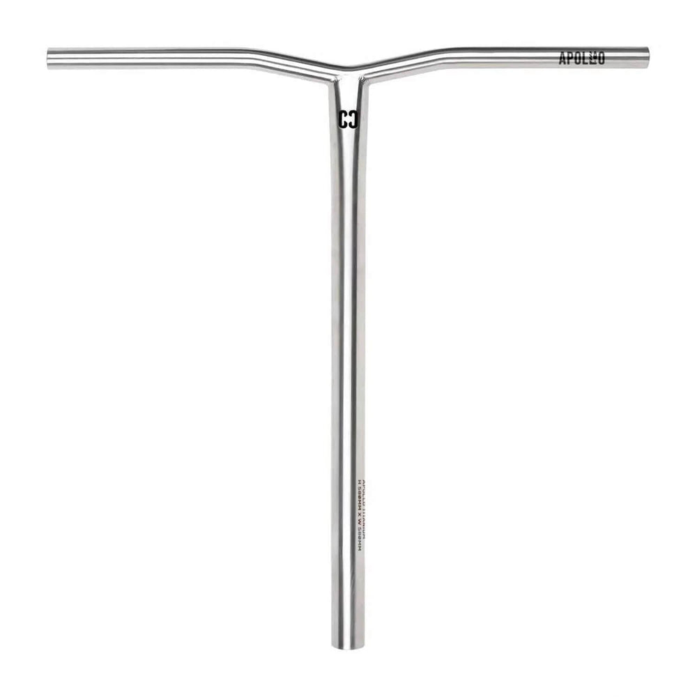 CORE Bar Apollo V2 Titanium Y SCS HIC Raw 580 630 680mm Freestyle Scooter — vue 1