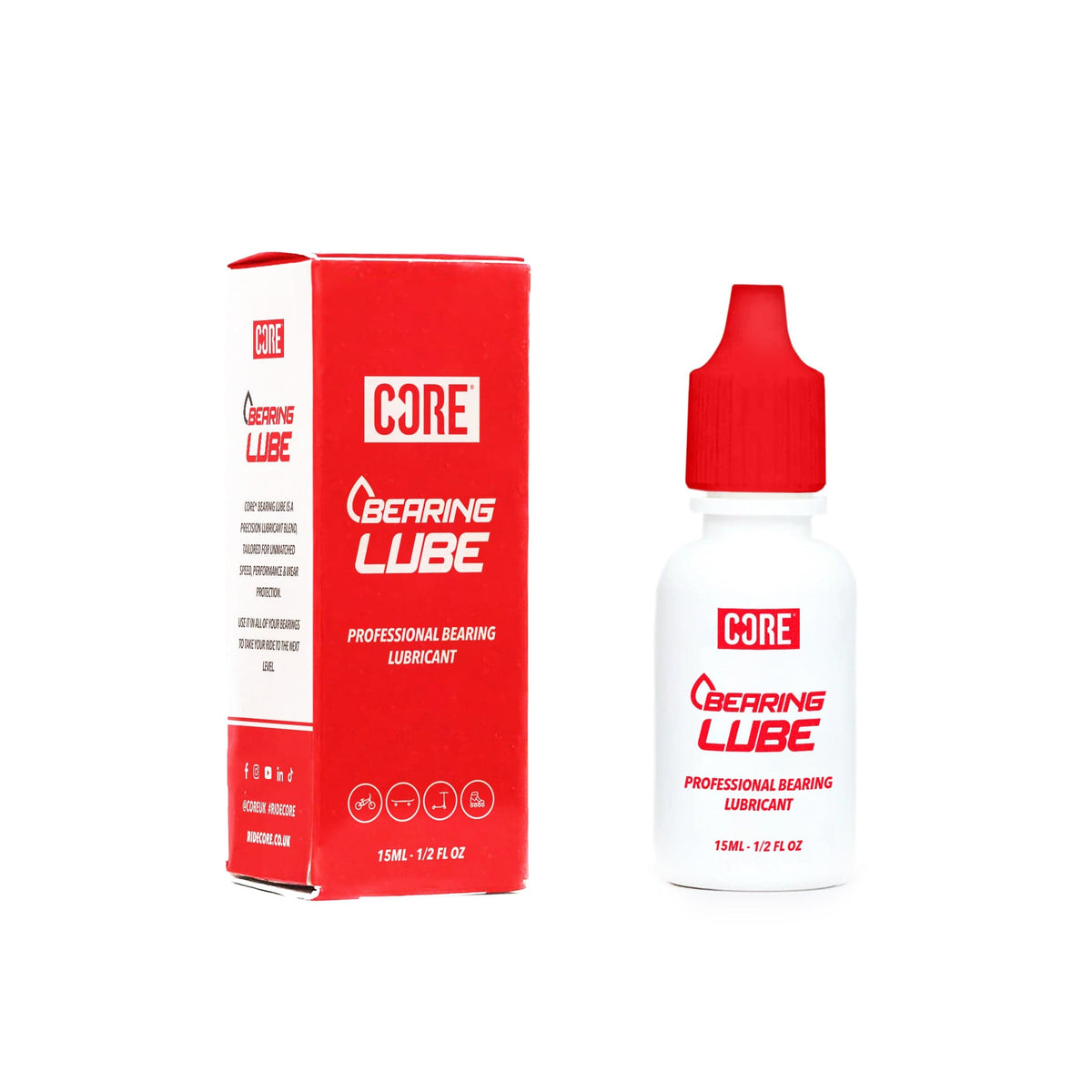 CORE lubrifiant roulements skate trottinette 15 ml