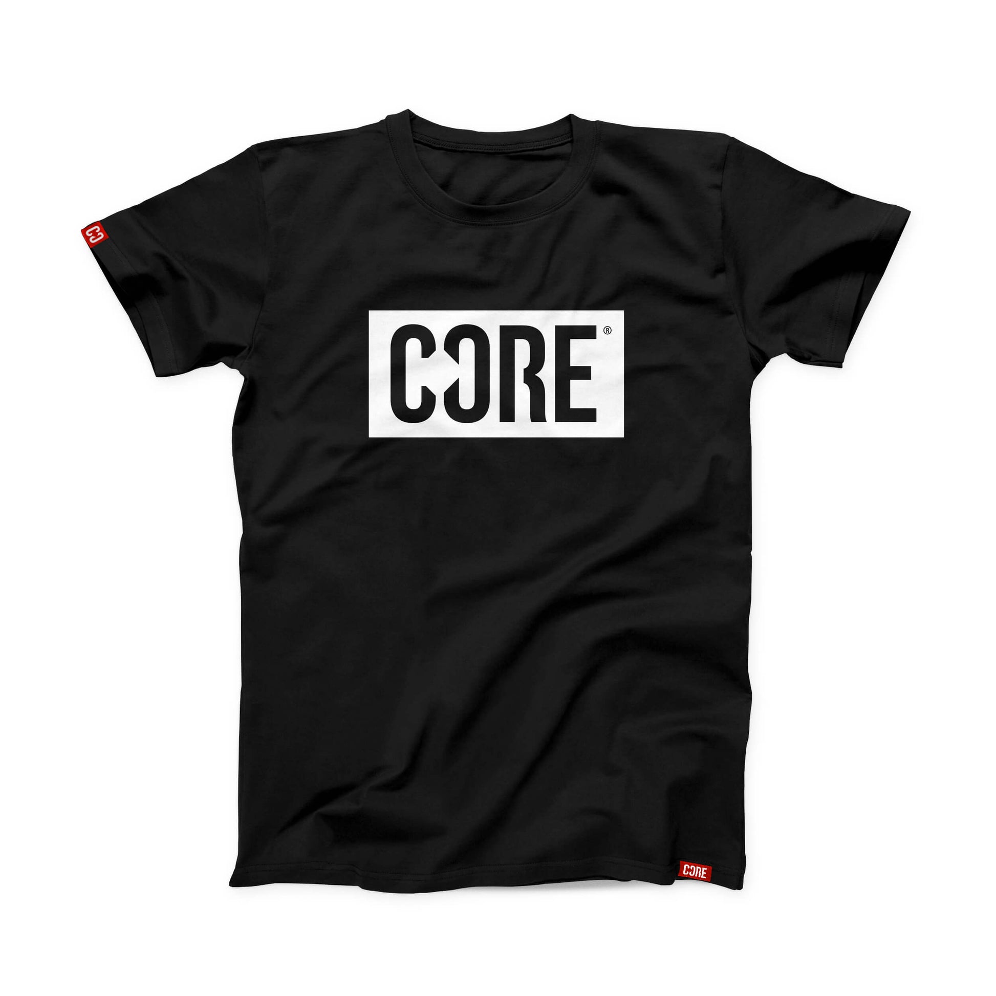 CORE Box Logo Pro T-shirt noir et blanc