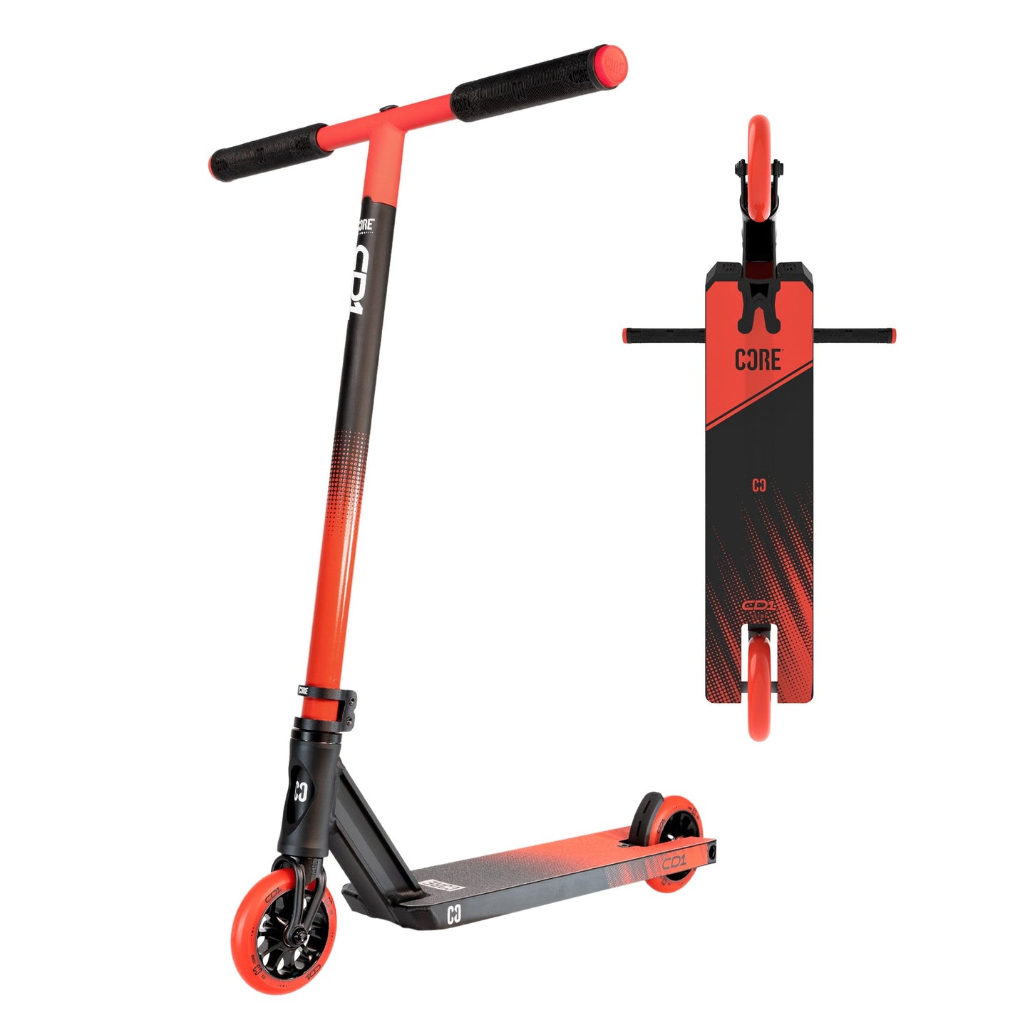 CORE CD1 Trottinette Freestyle Complète Rouge