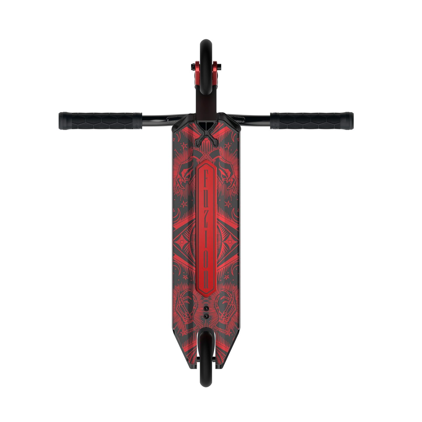 Fuzion Trottinette Freestyle Z350 Serpent Noir et Rouge (tuerie)