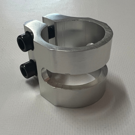 Fuzion Collier de serrage 2-vis trottinette freestyle Chrome