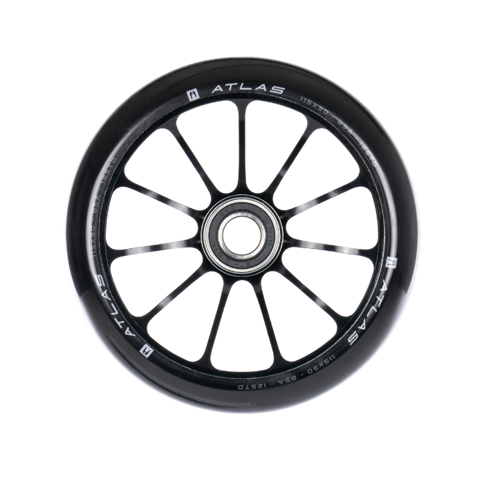 Ethic dtc roue Atlas Noir trottinette freestyle