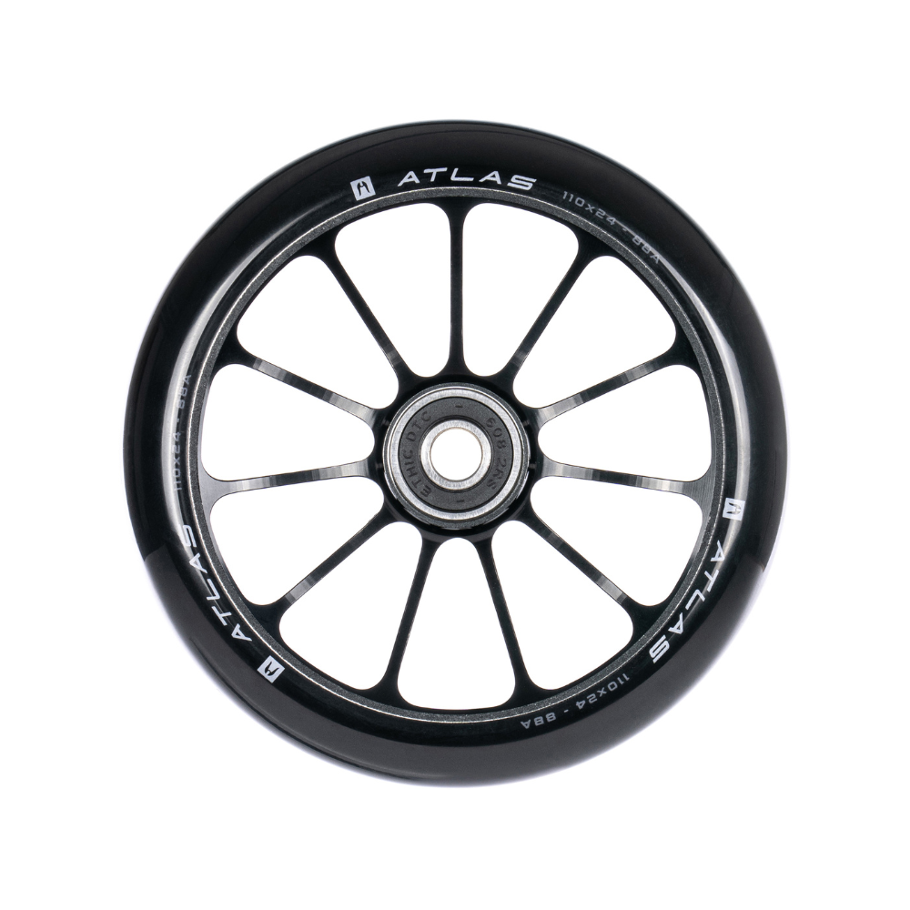 Ethic dtc incube v2 110mm 8std black freestyle scooter wheel