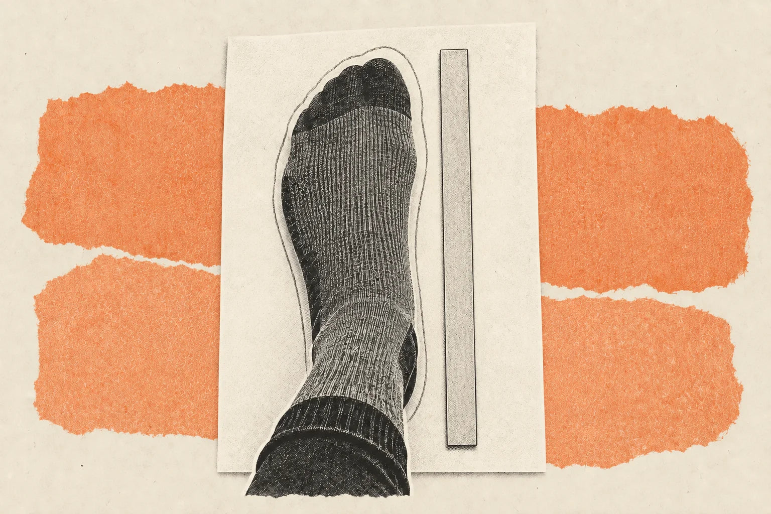 Relève la longueur des deux pieds selon la méthode du fabricant, puis compare avec le tableau du modèle.