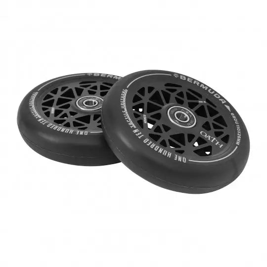 OATH Roue Bermuda Noire trottinette freestyle x2