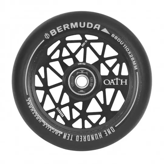 OATH Roue Bermuda Noire trottinette freestyle x2