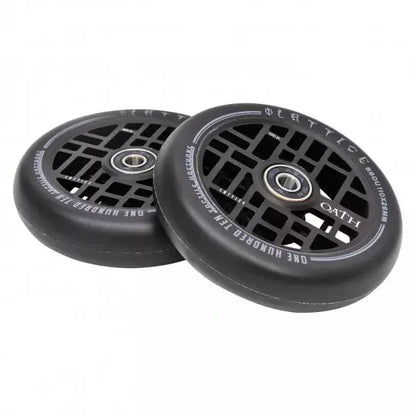 OATH Lattice black 110mm freestyle scooter wheel x2