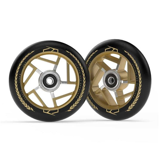 Fuzion roue apollo or 110mm trottinette freestyle x2