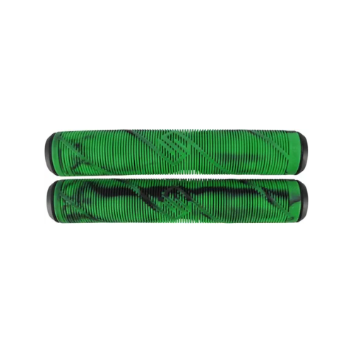 Striker Thick Logo Freestyle Scooter Grips Black and Green