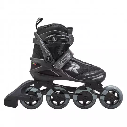 Rollerblades for walking and fitness Roces PIC TIF black and gray