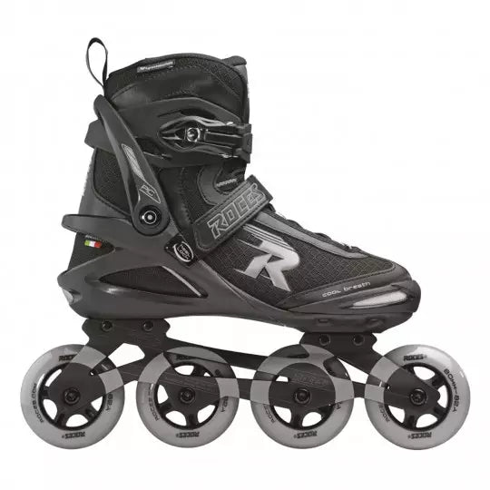 
Rollers Balade et Fitness Roces PIC TIF noir et gris — vue 1