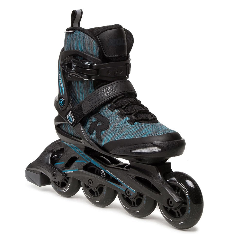 Roces Weft Thread 84 Rollers Fitness Noir et Bleu — vue 2