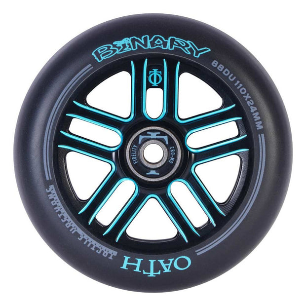 Oath Roue Binary Bleu trottinette freestyle x2