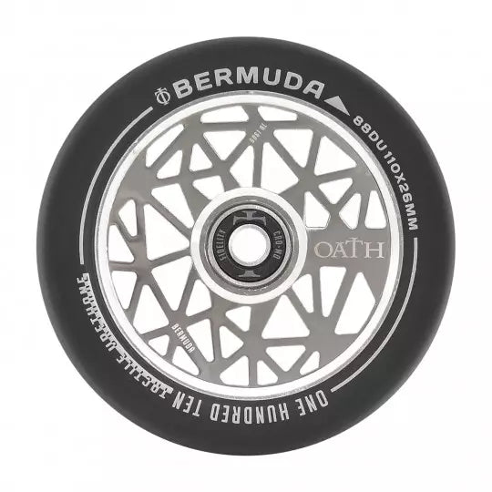 OATH Bermuda Chrome 120mm Scooter Wheel