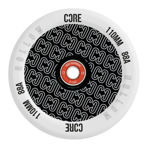 CORE Roue Hollowcore V2 noir et blanc 110mm Trottinette Freestyle — vue 1