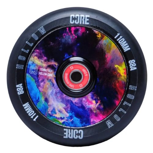 CORE Roue Hollowcore V2 noir galaxy 110mm Trottinette Freestyle — vue 1
