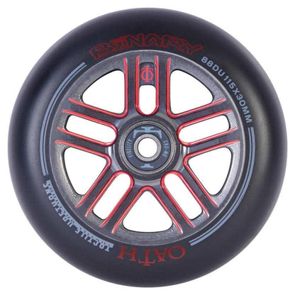 Oath Roue Binary Rouge trottinette freestyle x2