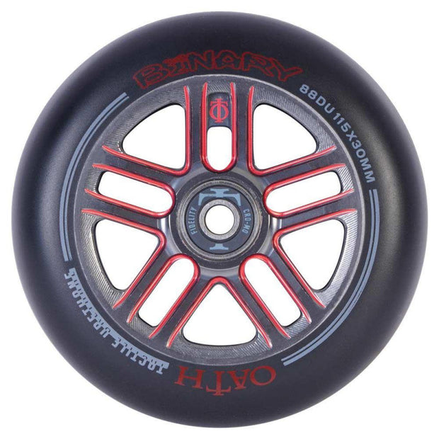 Oath Roue Binary Rouge trottinette freestyle x2