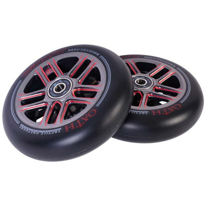 Oath Roue Binary Rouge trottinette freestyle x2