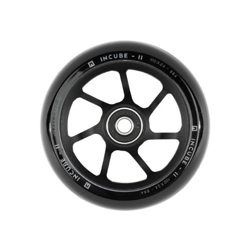 Ethic dtc incube v2 100mm 8std black freestyle scooter wheel
