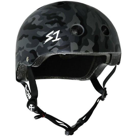 Casque S-One Lifer Camo Noir Mat – vue 1