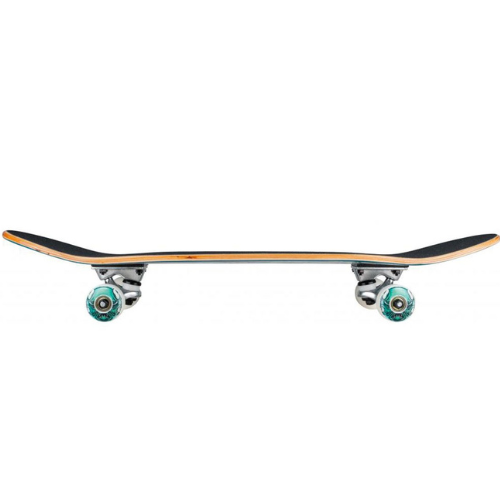 Rocket Alien Pile-up Complete Skateboard Black 7.375"