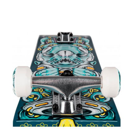 Rocket Alien Pile-up Complete Skateboard Black 7.375"