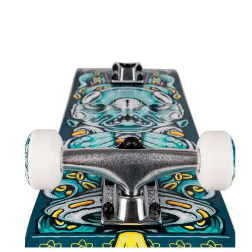 Rocket Alien Pile-up Complete Skateboard Black 7.375"