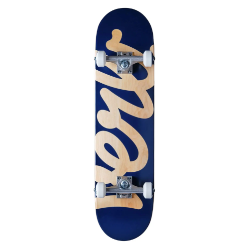 Skateboard complet Verb script bleu