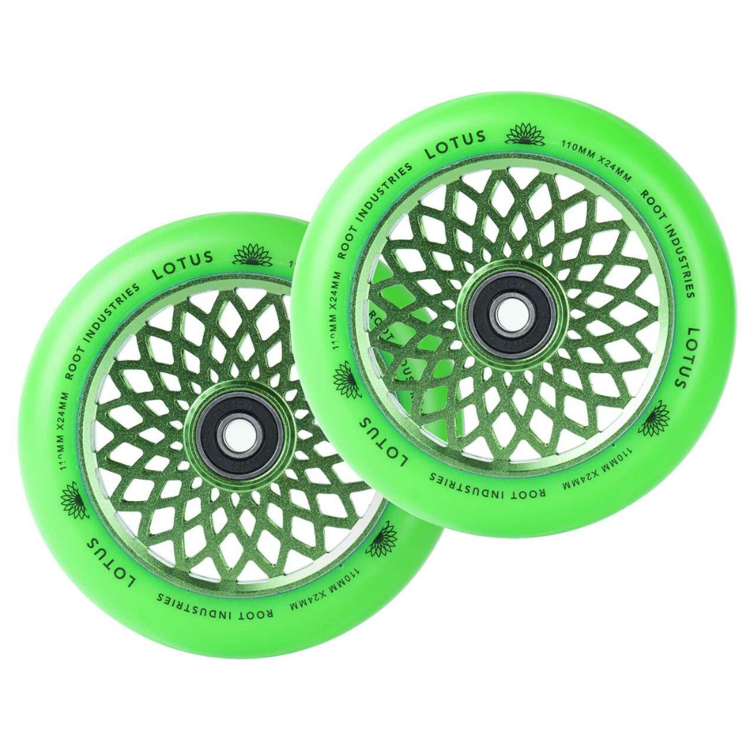 Root Industries Lotus 110mm vert - noyau aluminium