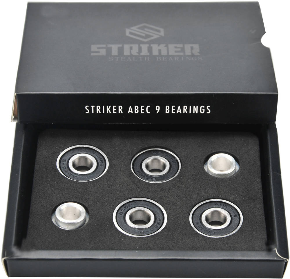 Striker Stealth Abec 9 Bearings Pack x4