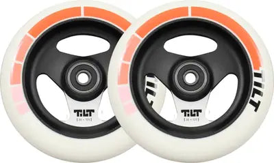 Paire de roues Tilt Stage I Wide Red Stripe 120 x 30 mm