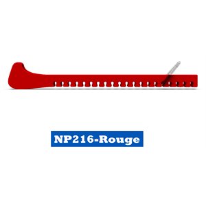 Protège-lames BlueSports Figure #8 Rouge