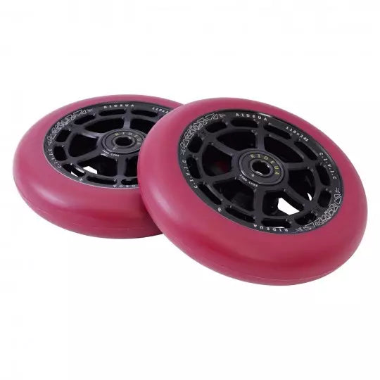 UrbanArtt Roue Civic Rouge 110mm trottinette freestyle x2
