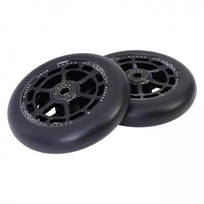 UrbanArtt Civic Black Wheel 110mm Freestyle Scooter x2