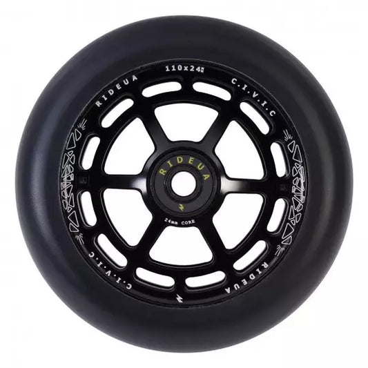 UrbanArtt Civic Wheel 110mm Black